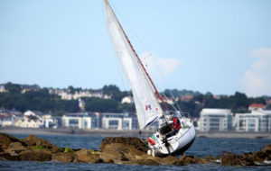 Sailboat wreck